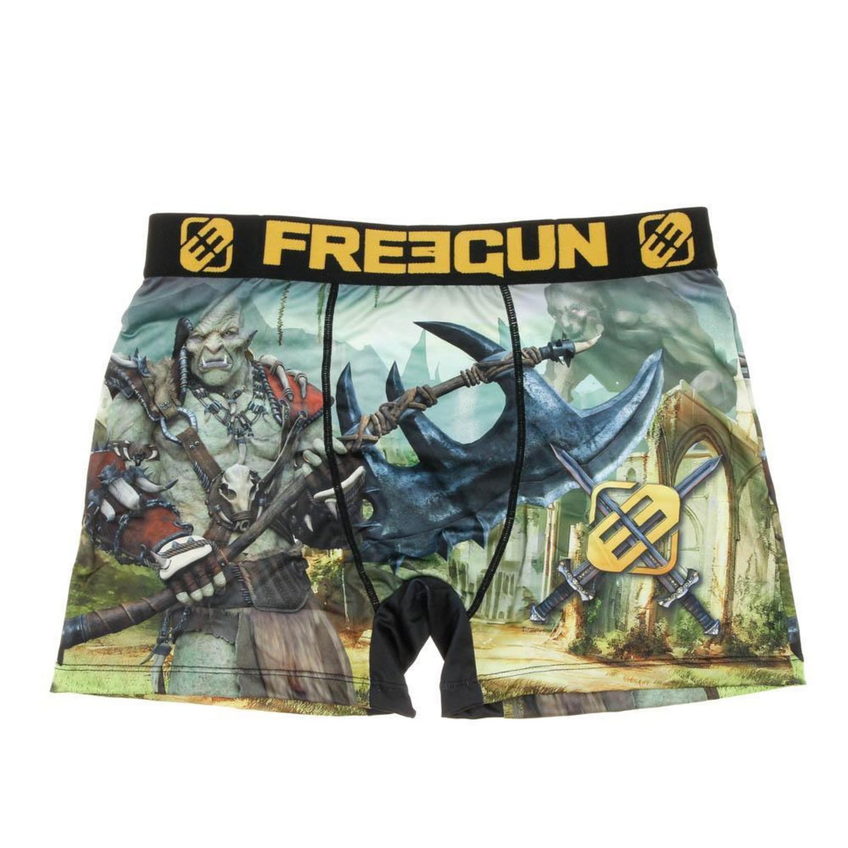 FREEGUN Boxer /Jaune Homme Freegun Soldat
