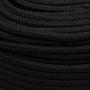 Voir la diapositive 4 : VIDAXL Corde de travail Noir 6 mm 250 m Polyester