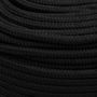 Voir la diapositive 4 : VIDAXL Corde de travail Noir 6 mm 250 m Polyester