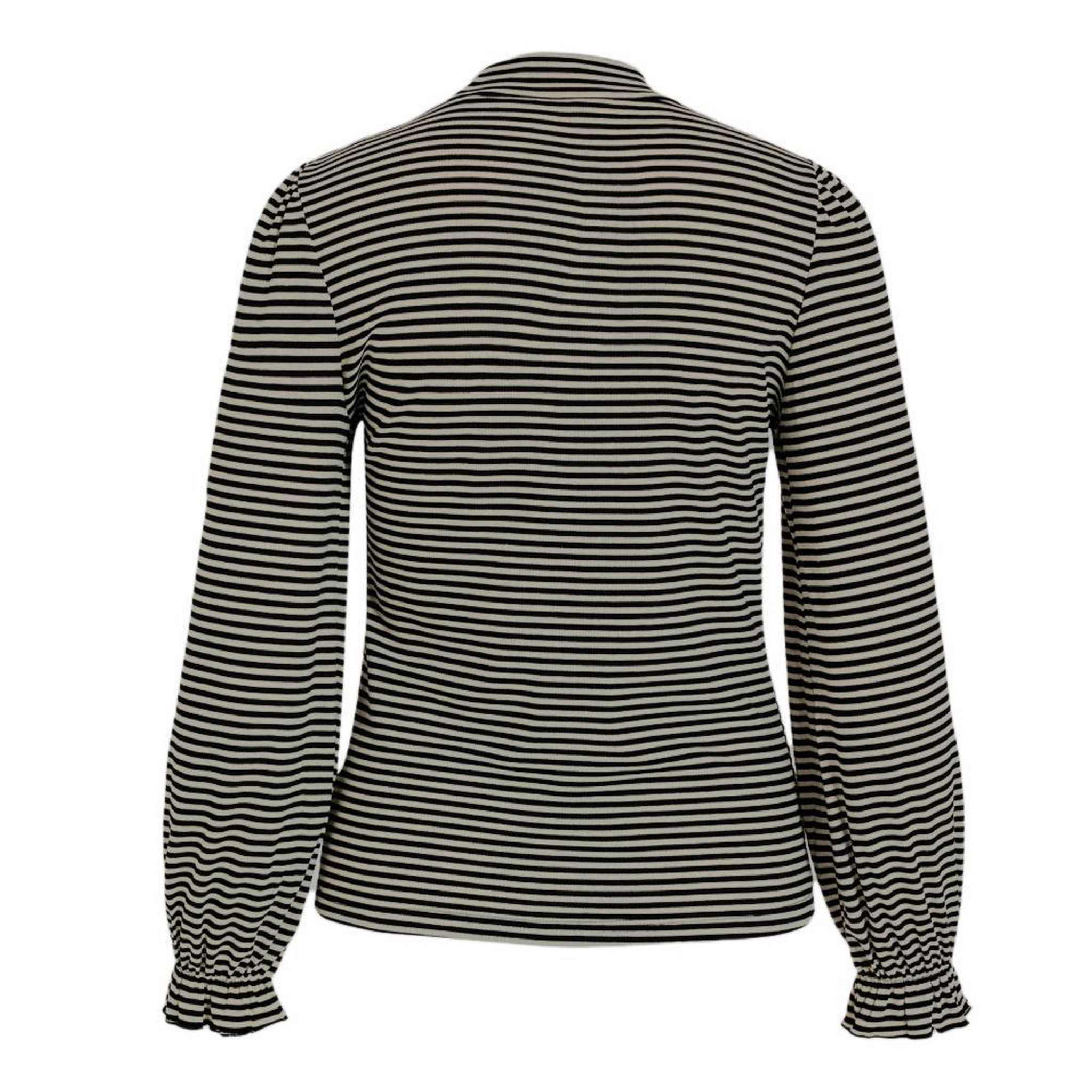 Voir la diapositive 2 : Vila Pull Marron/Noir Femme Vila Visabia