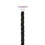 Voir la diapositive 6 : VIDAXL Corde de travail Noir 6 mm 250 m polypropylene