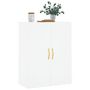 Voir la diapositive 4 : VIDAXL Armoire murale blanc 69,5x34x90 cm