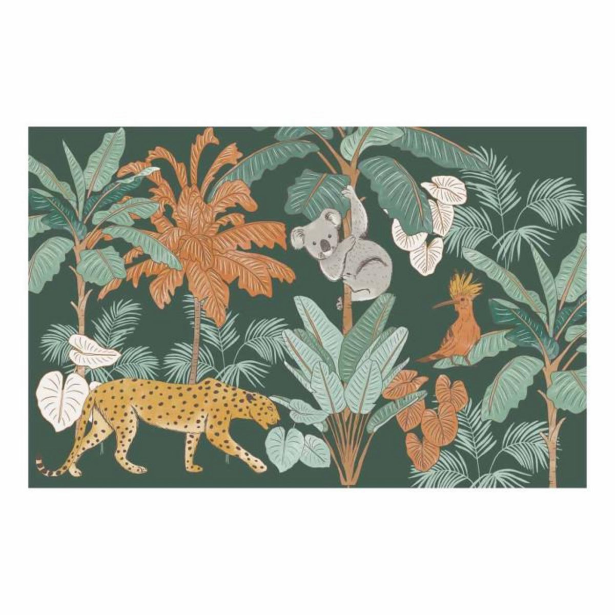 Paris Prix Set de Table à Motifs  Aventura  28x44cm Vert