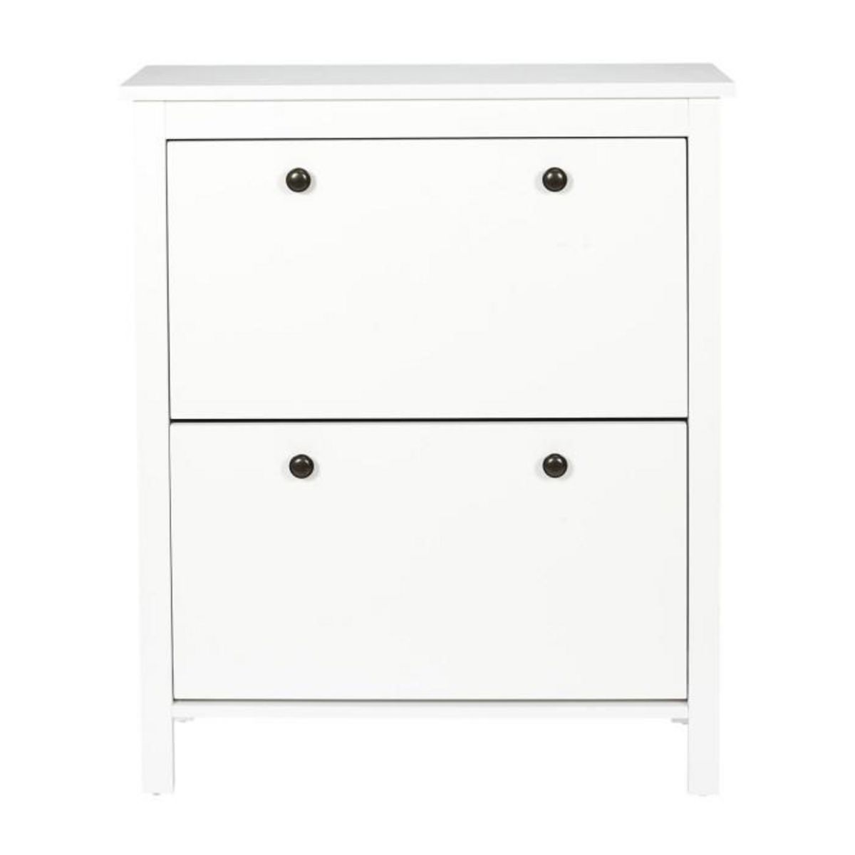 Paris Prix Meuble à Chaussures  Elisabeth  92cm Blanc