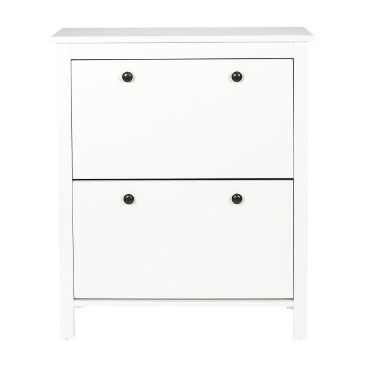 Paris Prix Meuble à Chaussures  Elisabeth  92cm Blanc