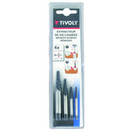 TIVOLY Set d'extracteurs de goujons TIVOLY 11111021234, Diam.2.2 à 4.7 mm