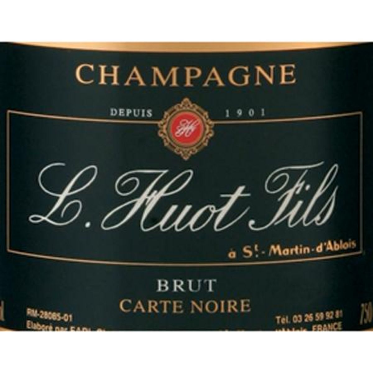 Champagne Huot Fils Brut Carte Noire