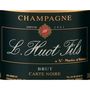 Voir la diapositive 2 : Champagne Huot Fils Brut Carte Noire