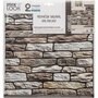 Voir la diapositive 2 : ATMOSPHERA 2 Stickers carrelage Mur - Taupe