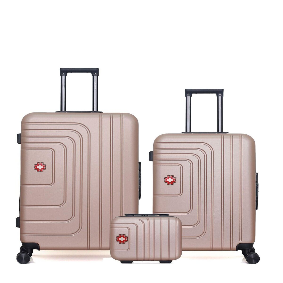 SWISS KOPPER SWISS KOPPER - LOT DE 3 - Valises grand format, weekend et vanity RUTI