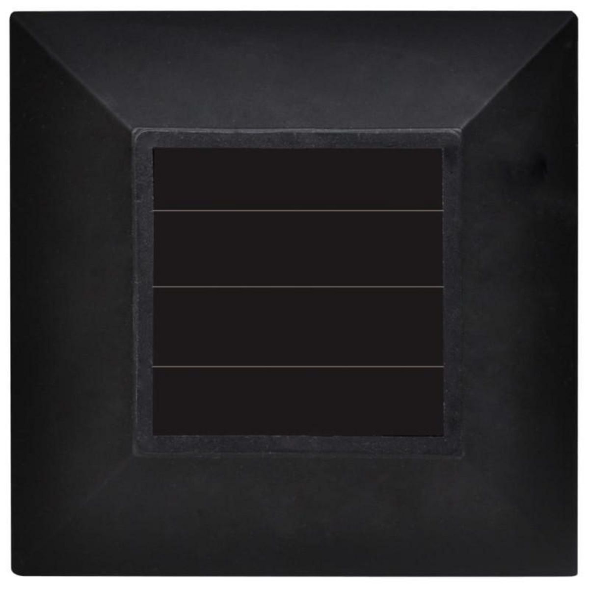 VIDAXL Ensemble de 12 lampes LED solaires avec piquet 8,6x8,6x38 cm