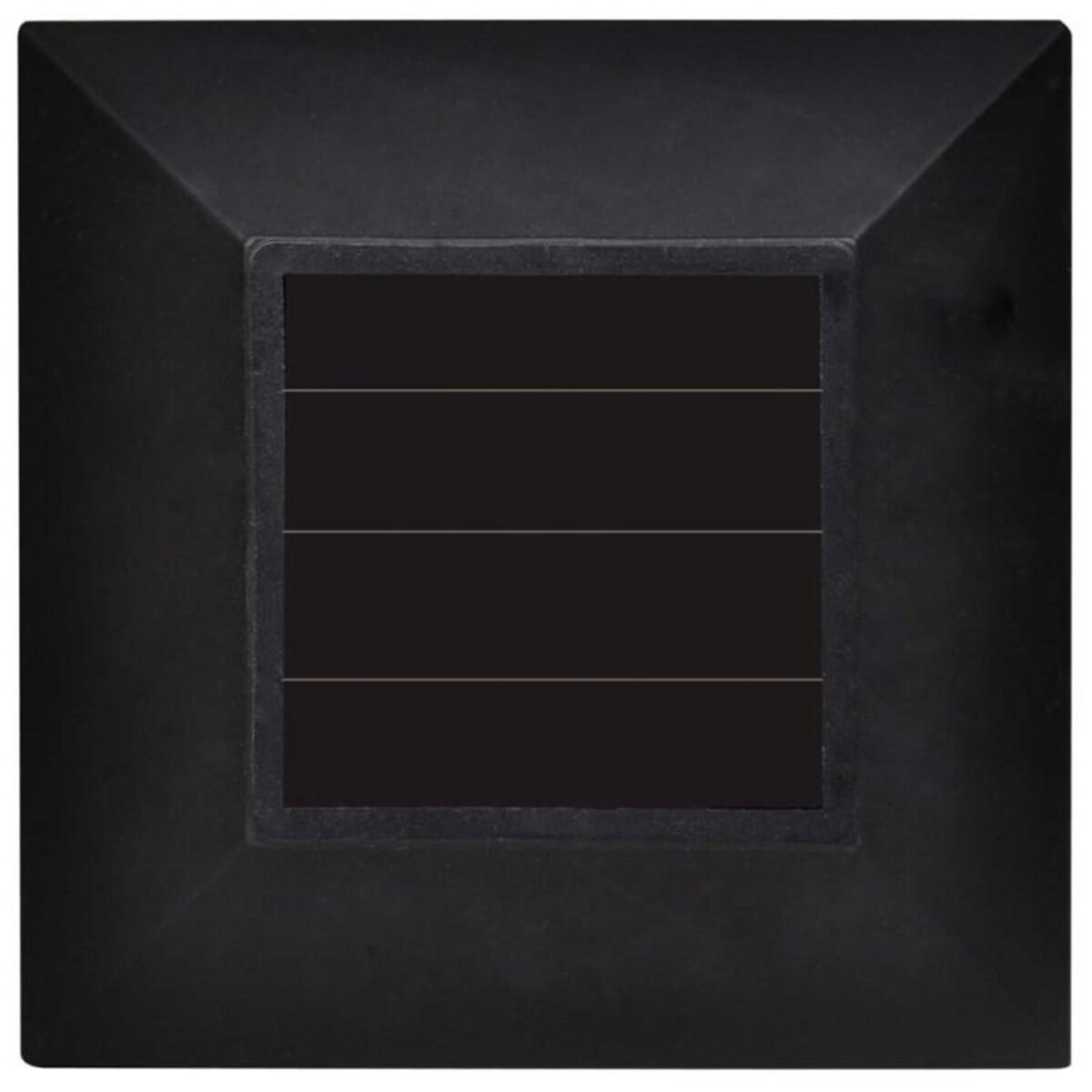 VIDAXL Ensemble de 12 lampes LED solaires avec piquet 8,6x8,6x38 cm