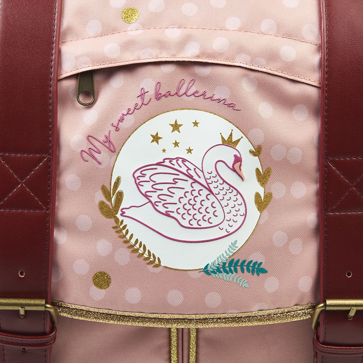 AUCHAN Cartable à roulettes Ballerina