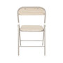 Voir la diapositive 5 : Paris Prix Lot de 4 Chaises Pliantes  Terra Nova  78cm Beige