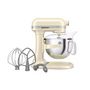 Voir la diapositive 2 : KitchenAid Robot multifonctions 5.6l 375w crème - 5KSM60SPXEAC