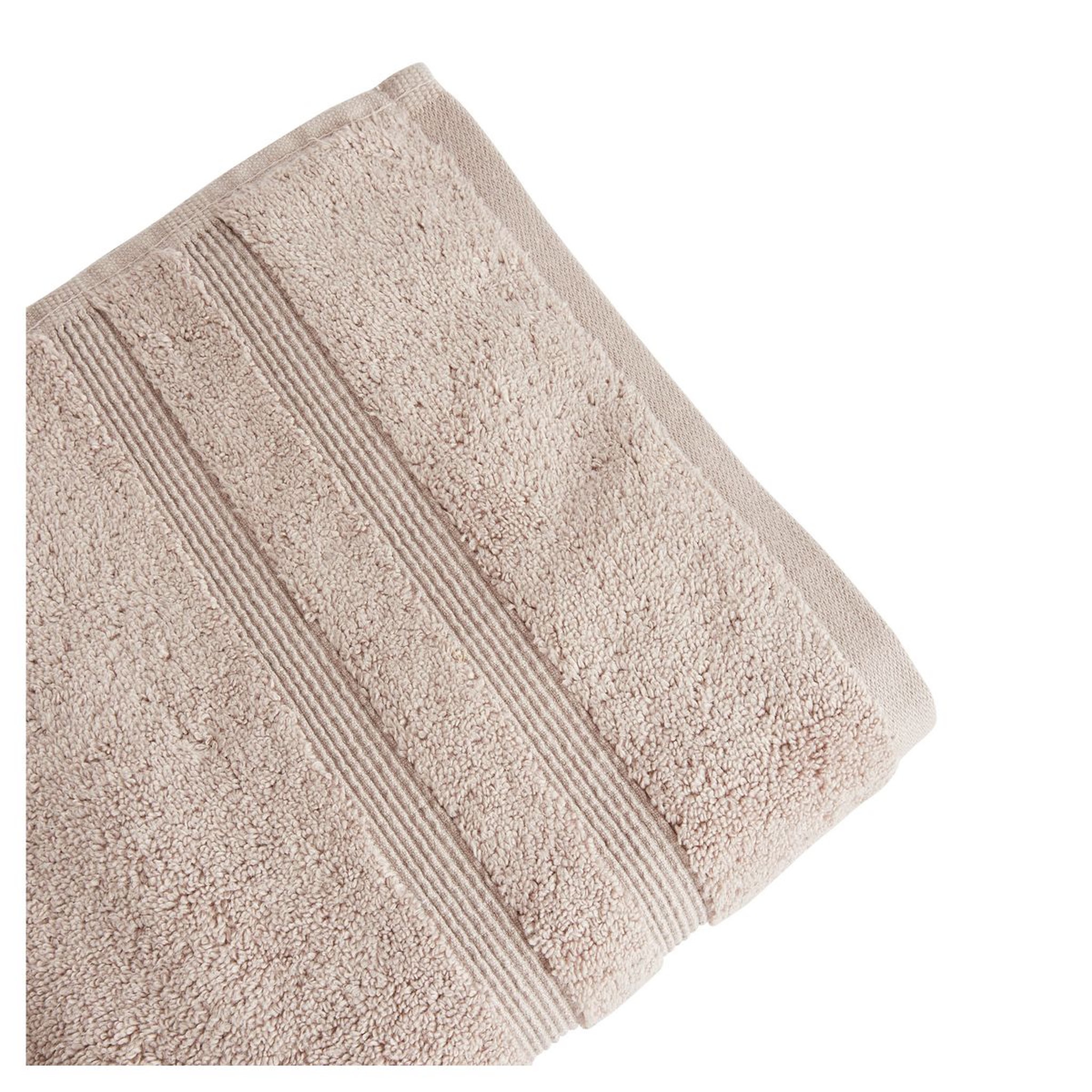 Voir la diapositive 3 : ACTUEL Drap de bain uni en coton 500gsm EXTRA FINE