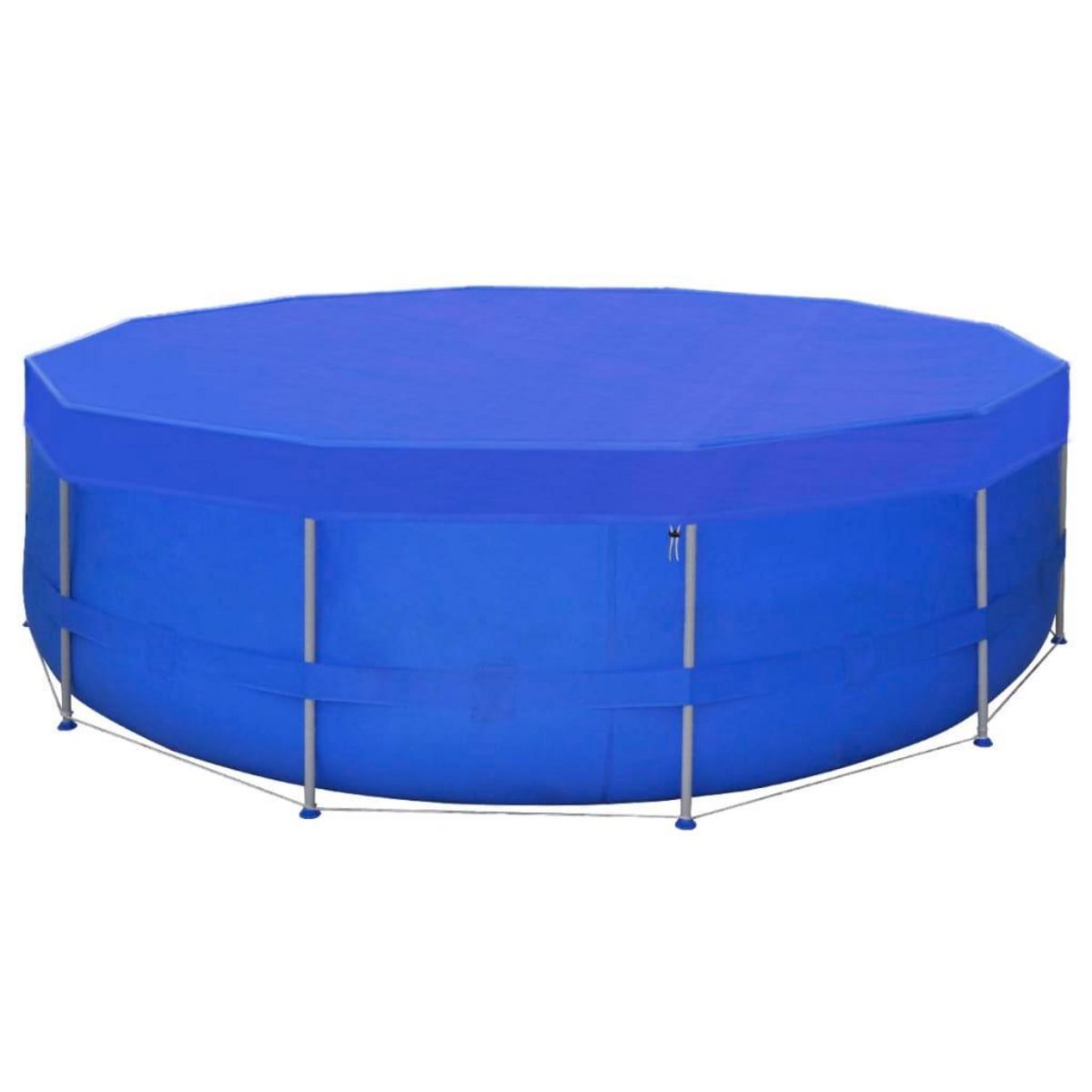 VIDAXL Couverture de piscine PE Ronde 540 cm 90 g/m^2