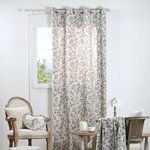 Lovely Casa Rideau à œillets 140x260 cm CLARINE écru