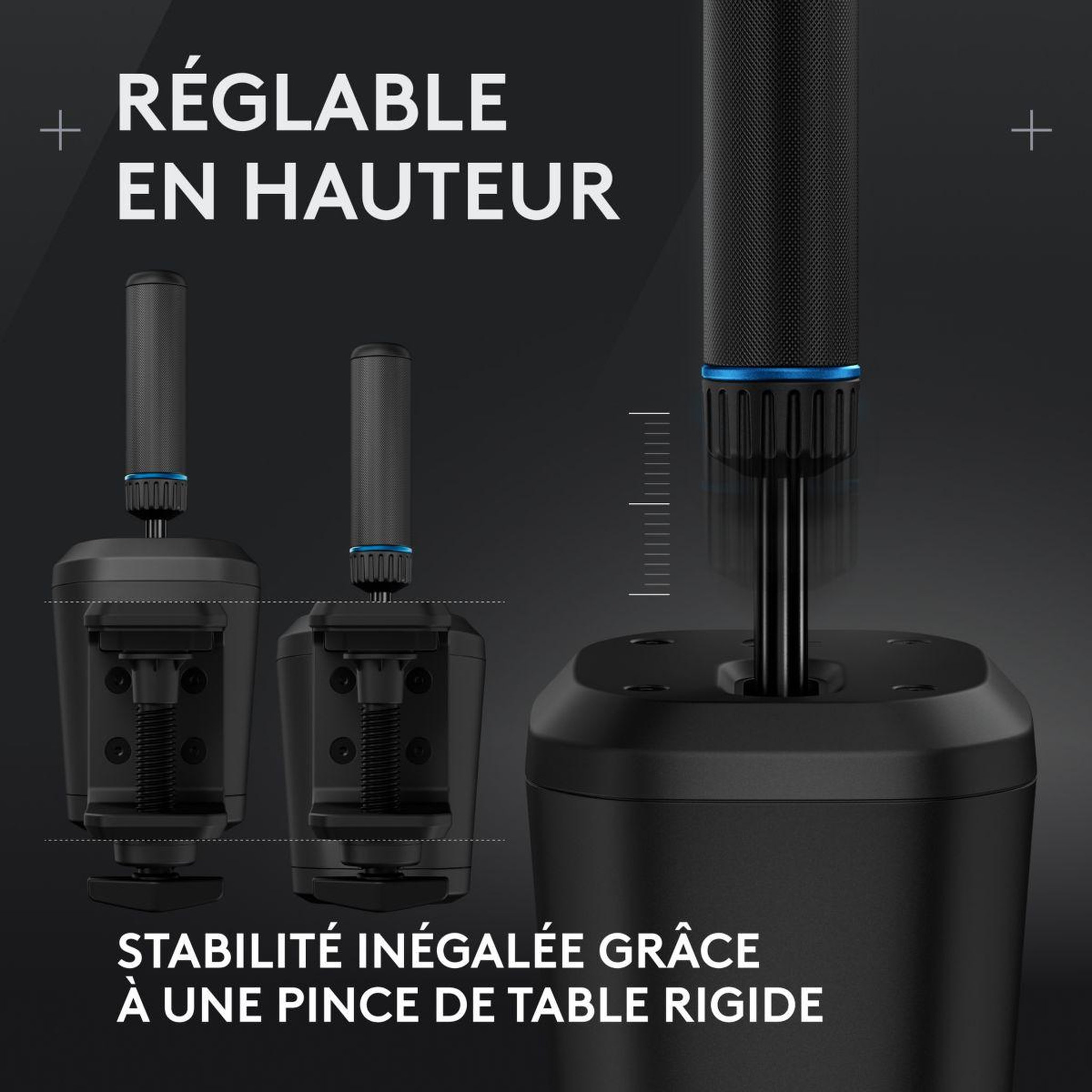 Voir la diapositive 5 : Logitech Levier de vitesses RS Shifter & Handbrake Noir
