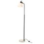 Voir la diapositive 2 : Paris Prix Lampadaire Design en Acier  Magali  155cm Blanc