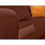 Voir la diapositive 4 : LISA DESIGN Albane - canapé d'angle droit - 4 places - convertible avec coffre - en velours côtelé