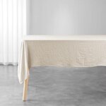 Paris Prix Nappe Microfibre  Suzy  140x240cm Naturel