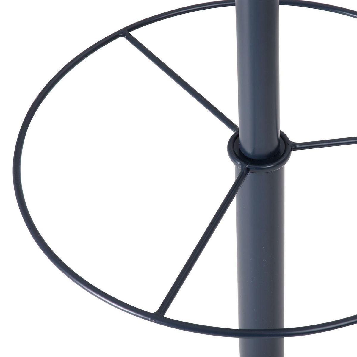 IDIMEX Porte-manteaux 6 crochets TRIANA en métal et bois