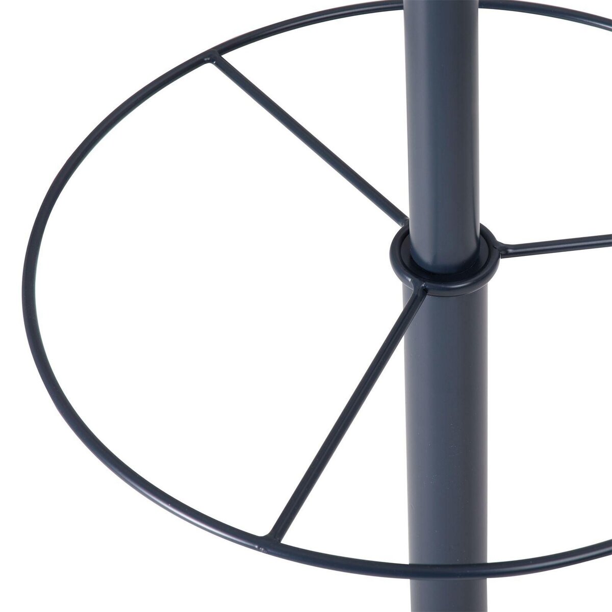 IDIMEX Porte-manteaux 6 crochets TRIANA en métal et bois