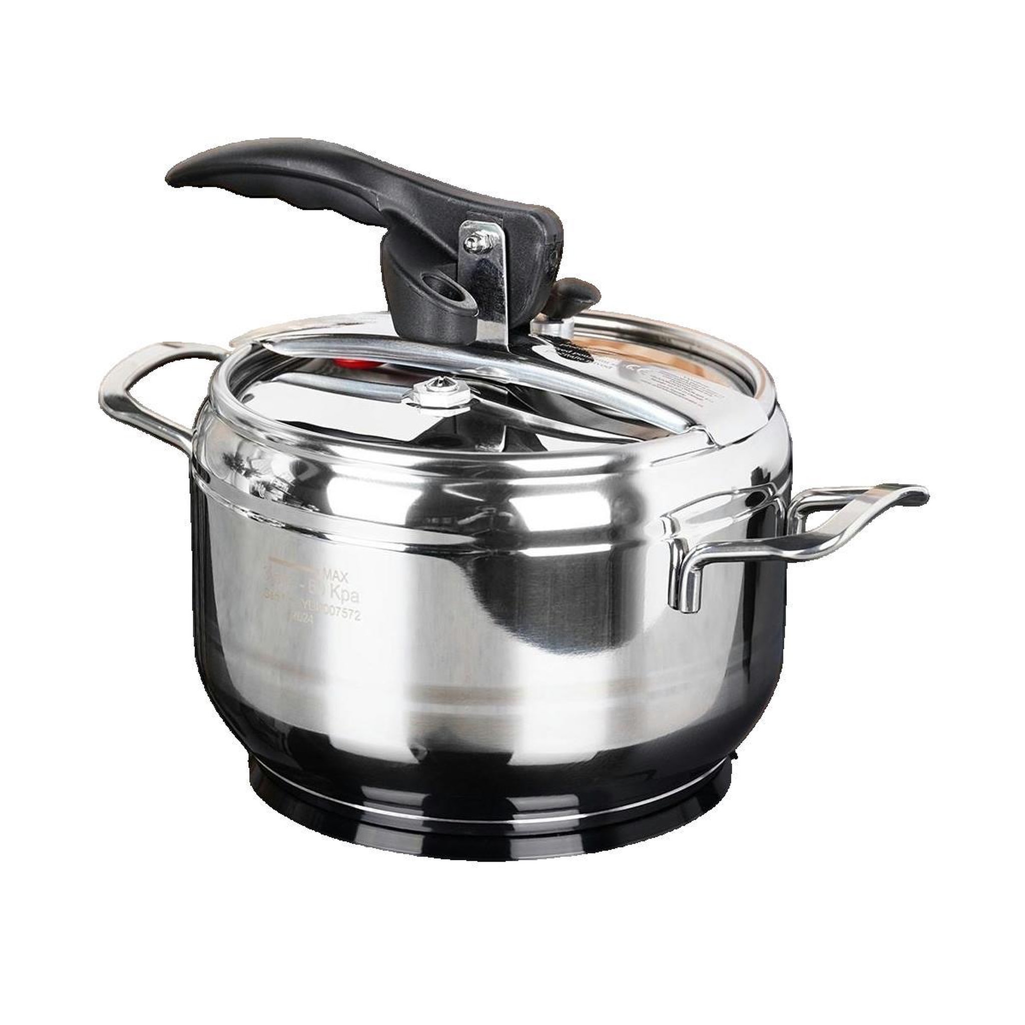 Voir la diapositive 2 : Profi Cook Autocuiseur Profi 3,5 litres acier inoxydable