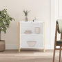 Voir la diapositive 3 : VIDAXL Buffet Blanc 62x38x70 cm Bois d'ingenierie