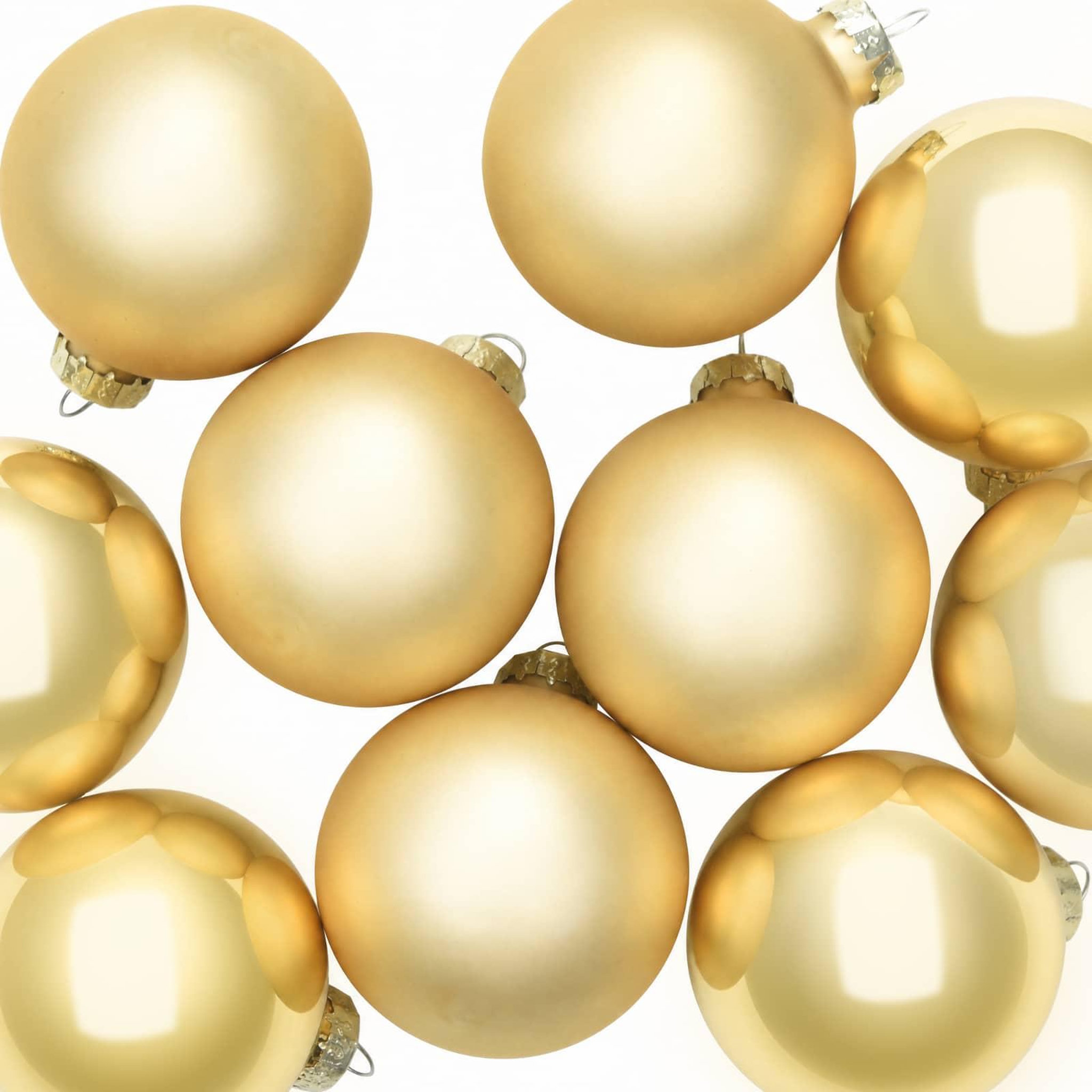 Voir la diapositive 5 : VIDAXL Ensemble de boules de Noël 30 pc Dore 6 cm Polystyrene