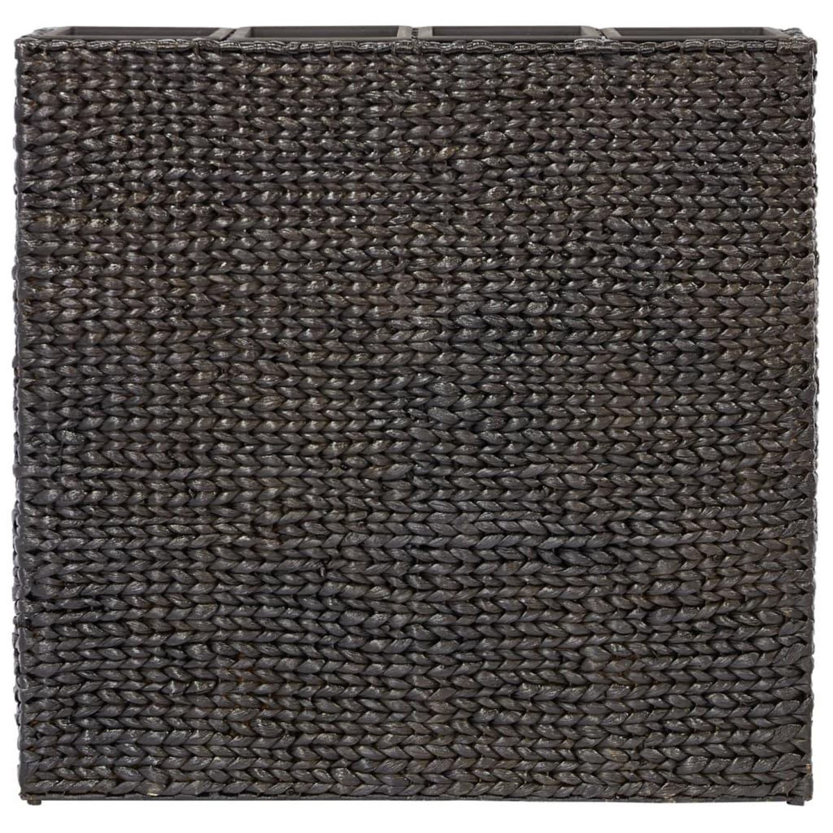 VIDAXL Lit sureleve avec 4 pots Jacinthe d'eau Noir