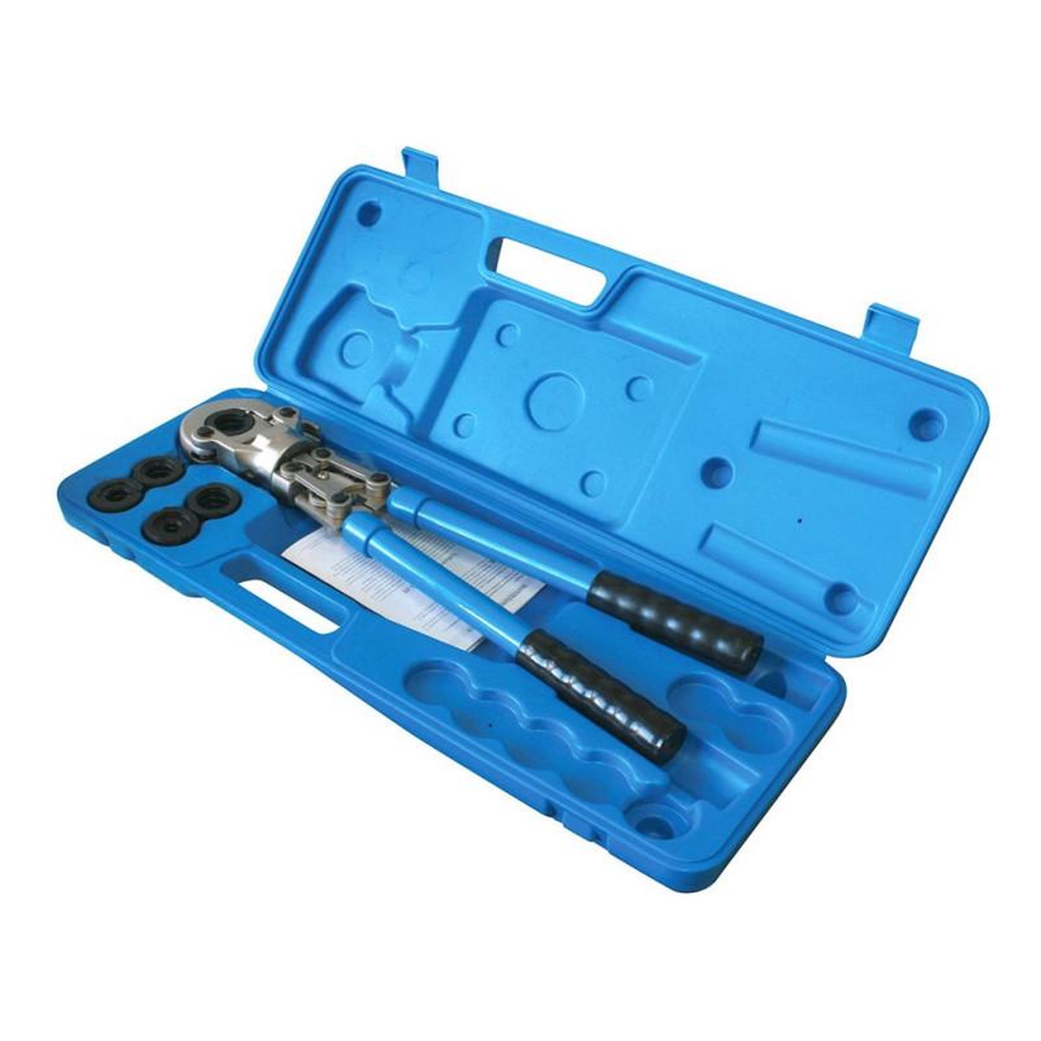 Voir la diapositive 2 : SOMATHERM Coffret pince à sertir pour raccords PER et multicouche profil TH avec mâchoire M3200TH