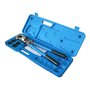 Voir la diapositive 2 : SOMATHERM Coffret pince à sertir pour raccords PER et multicouche profil TH avec mâchoire M3200TH
