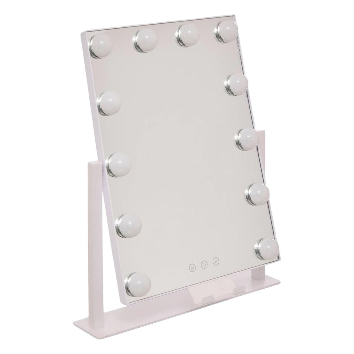 FIVE Miroir LED Pivotant  Holly  43cm Blanc