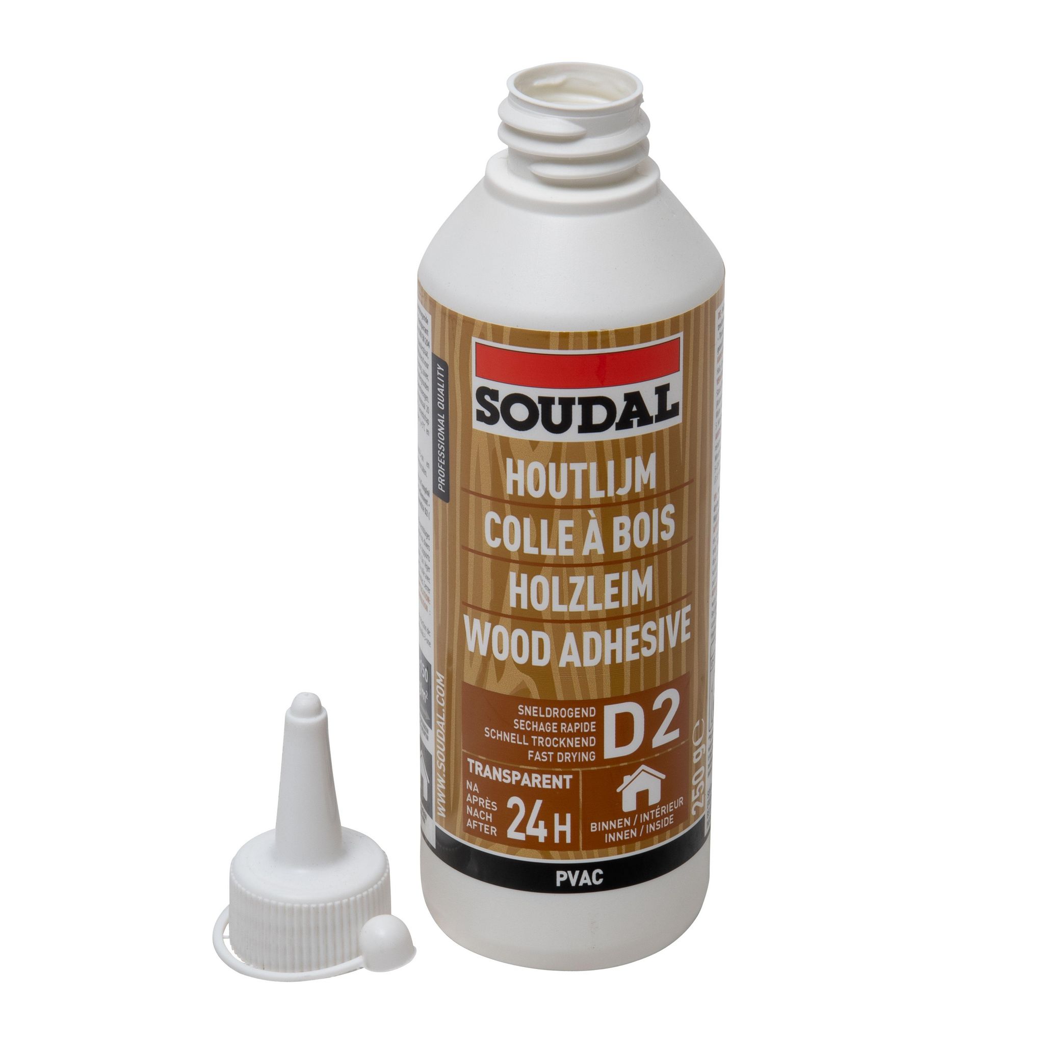 SOUDAL PRO 45P COLLE À BOIS PU RAPIDE (750 G) - 108765