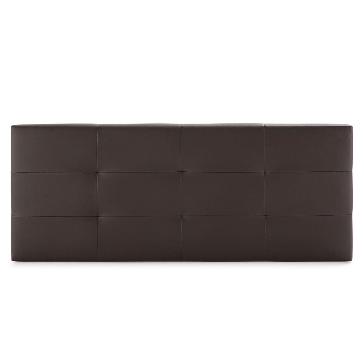 MARCKONFORT Tête de lit Carla 150x60 cm Chocolat, rembourrée de Mousse