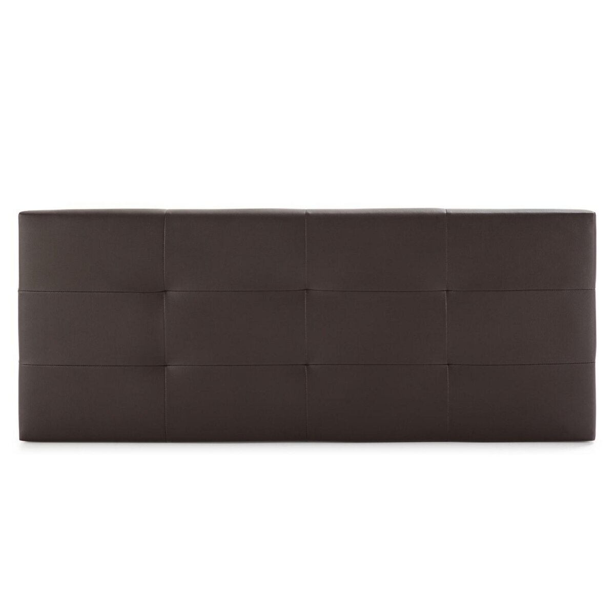MARCKONFORT Tête de lit Carla 150x60 cm Chocolat, rembourrée de Mousse