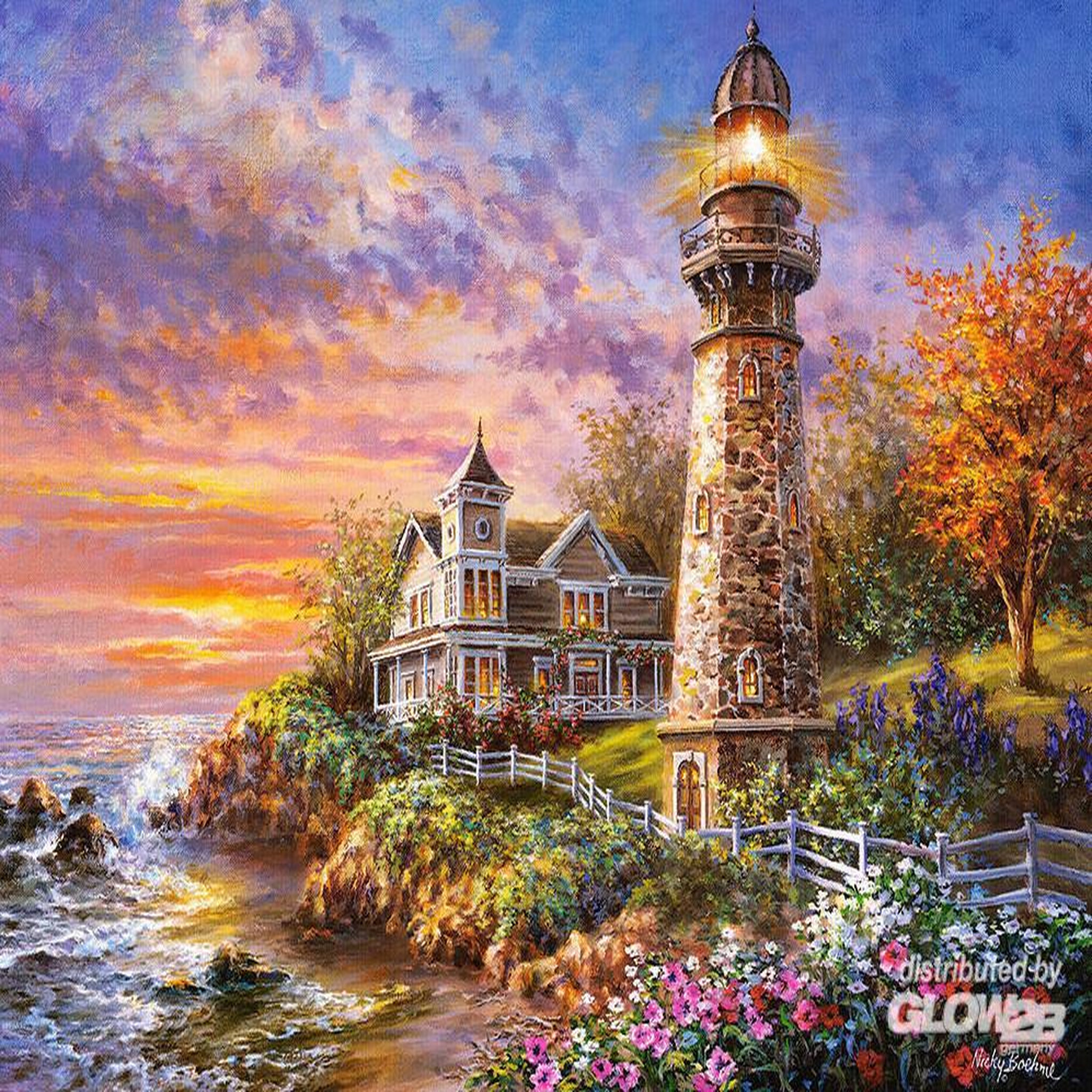 Voir la diapositive 4 : Castorland Puzzle 1500 pièces : Majestueux phare