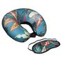 Voir la diapositive 1 : FIVE Coussin de Cou & Masque  Palawan  28x30cm Multicolore