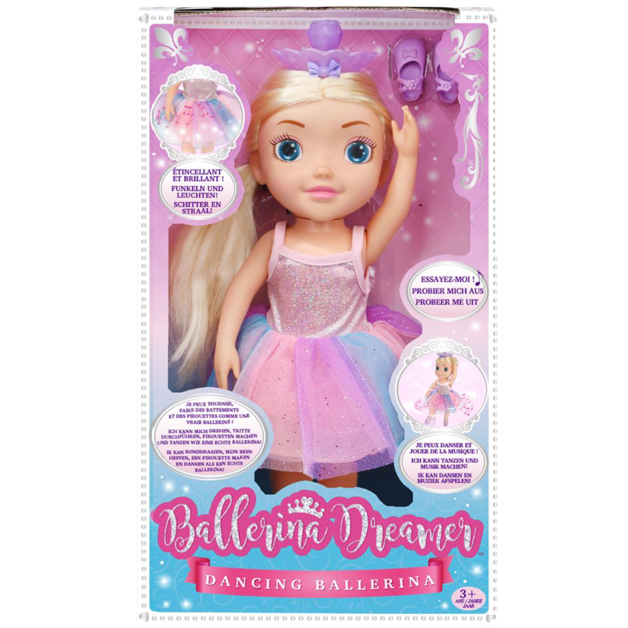 Voir la diapositive 1 : BANDAI Poupée à fonctions 45 cm Ballerina