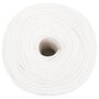 Voir la diapositive 3 : VIDAXL Corde de bateau Blanc complet 10 mm 50 m Polypropylene