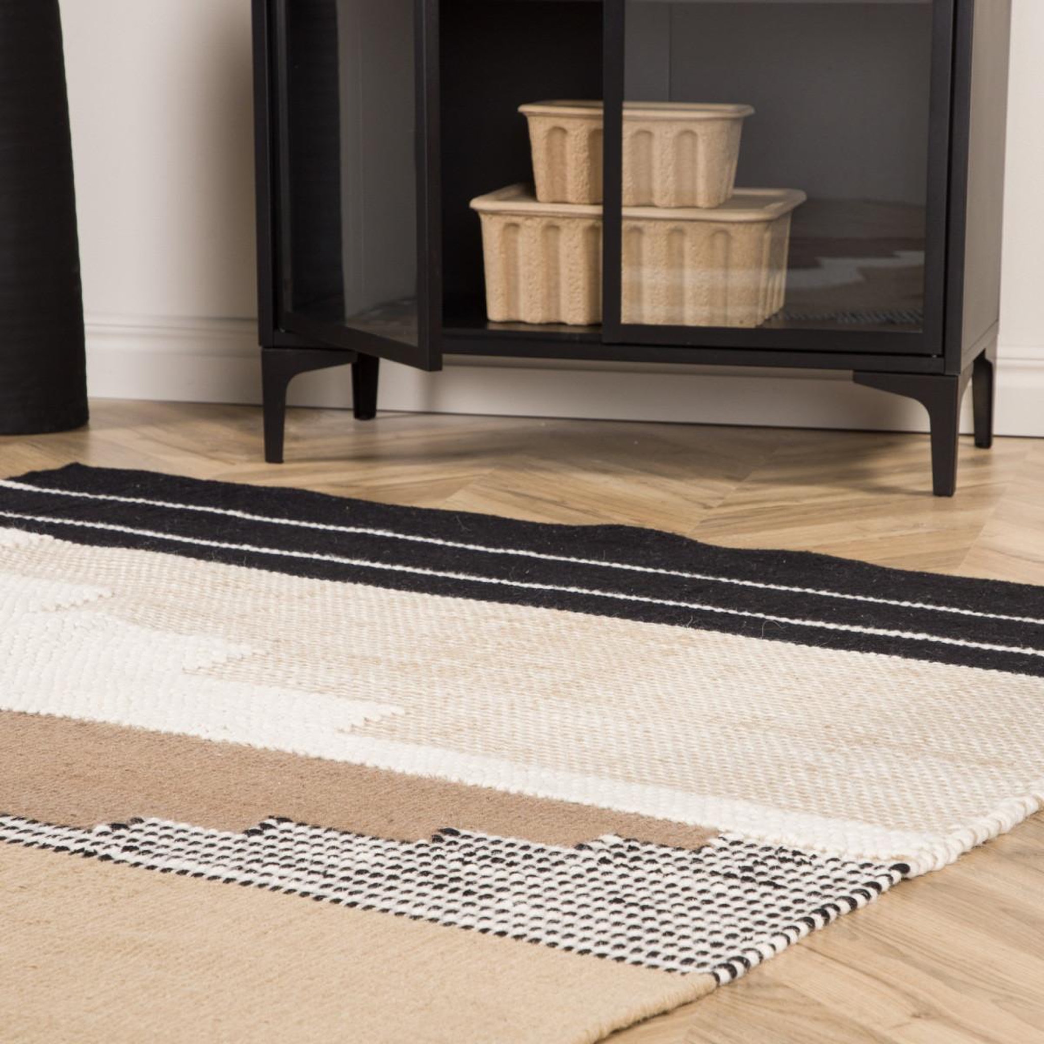 Voir la diapositive 3 : Paris Prix Tapis déco en laine  aston  160x230cm multicolore