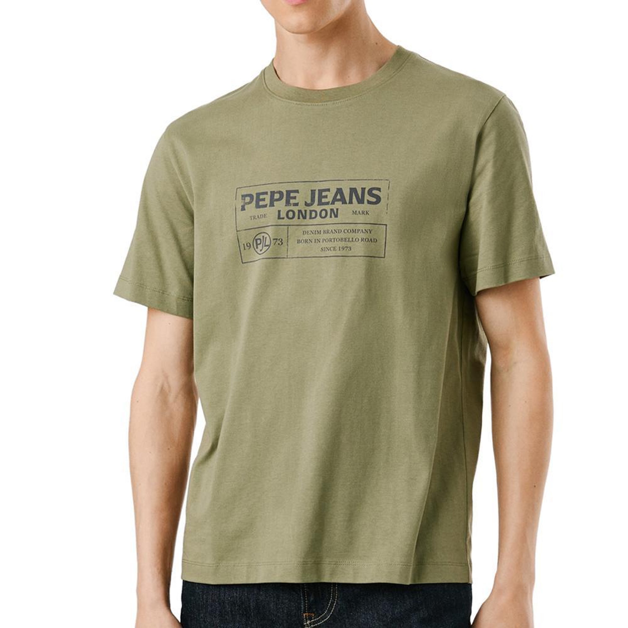 Pepe Jeans T-Shirt Vert Homme Pepe jeans Tharky. Coloris disponibles : Vert