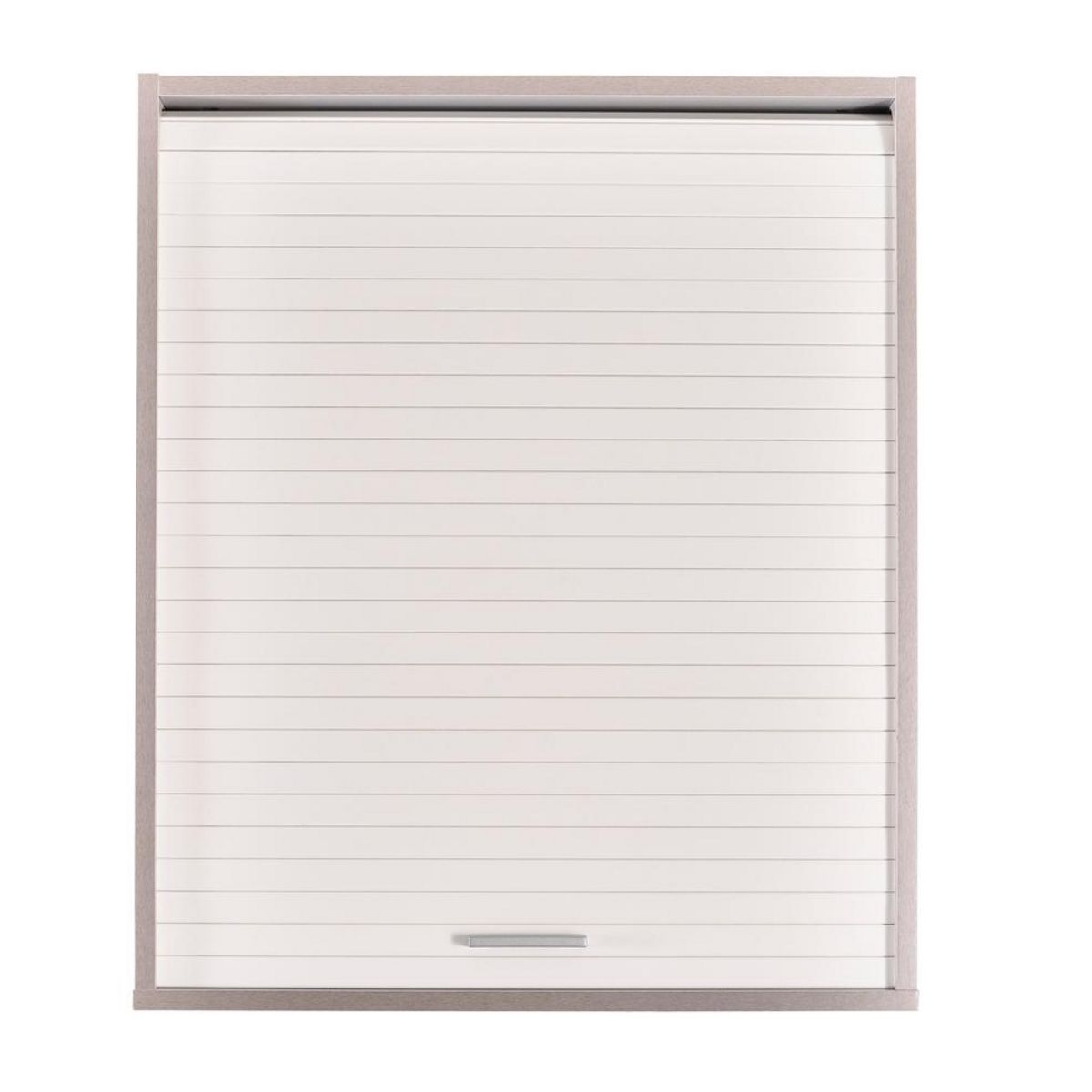 Rangement de cuisine à rideau coloris aluminium L60 cm - COOKING