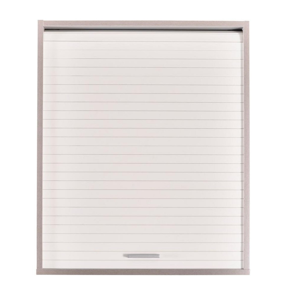 Rangement de cuisine à rideau coloris aluminium L60 cm - COOKING