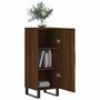 Voir la diapositive 4 : VIDAXL Buffet Chene marron 34,5x34x90 cm Bois d'ingenierie