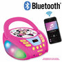 Voir la diapositive 2 : Lexibook Lecteur CD Bluetooth Minnie avec effets lumineux