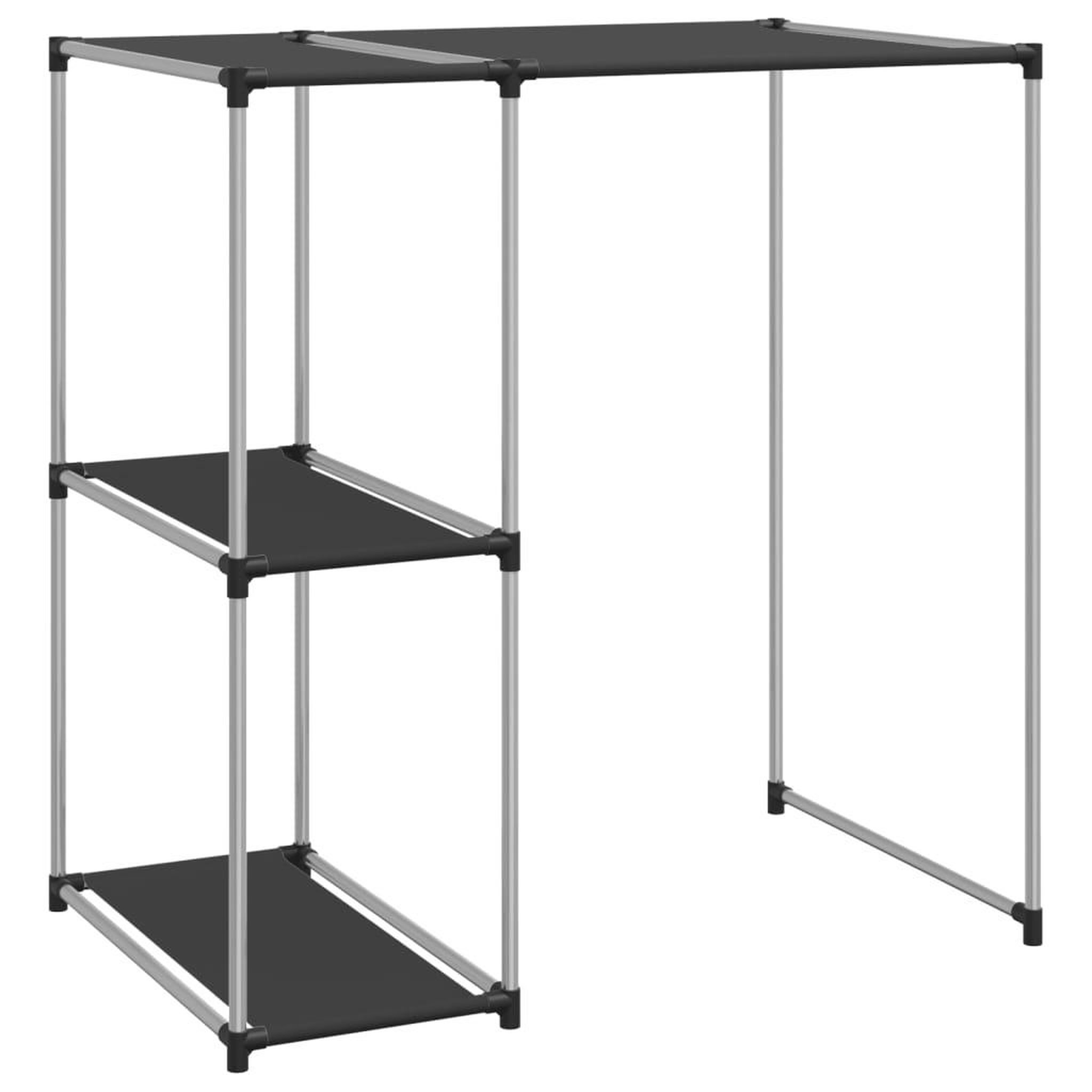 Voir la diapositive 2 : VIDAXL Support de rangement sur la machine a laver Noir 87x55x90,5 cm