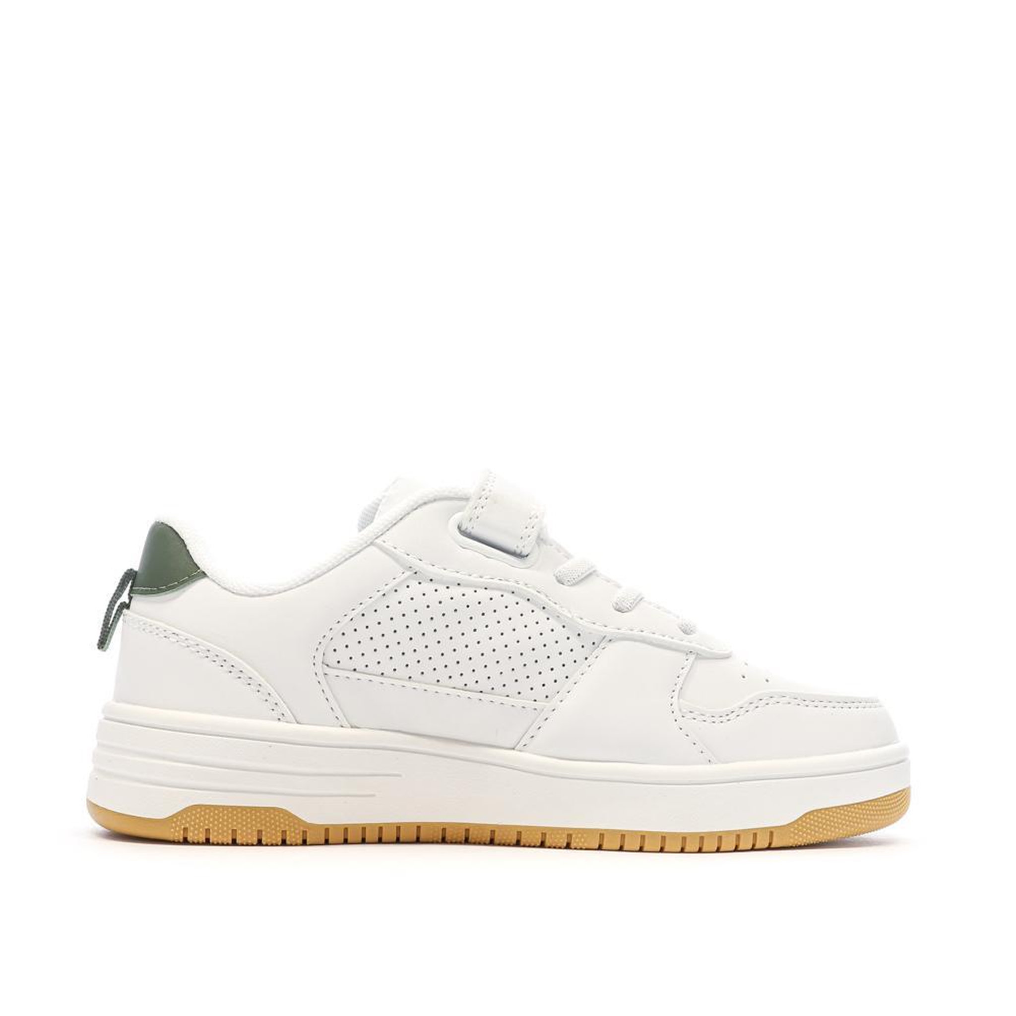 Voir la diapositive 2 : KAPPA Baskets Blanches Garçon Kappa Falcon